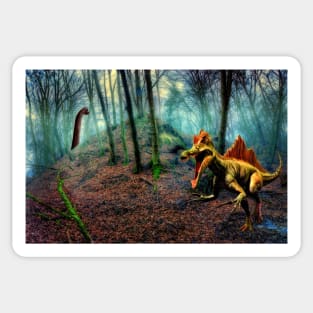 Spinosaurus Dinosaur Sticker